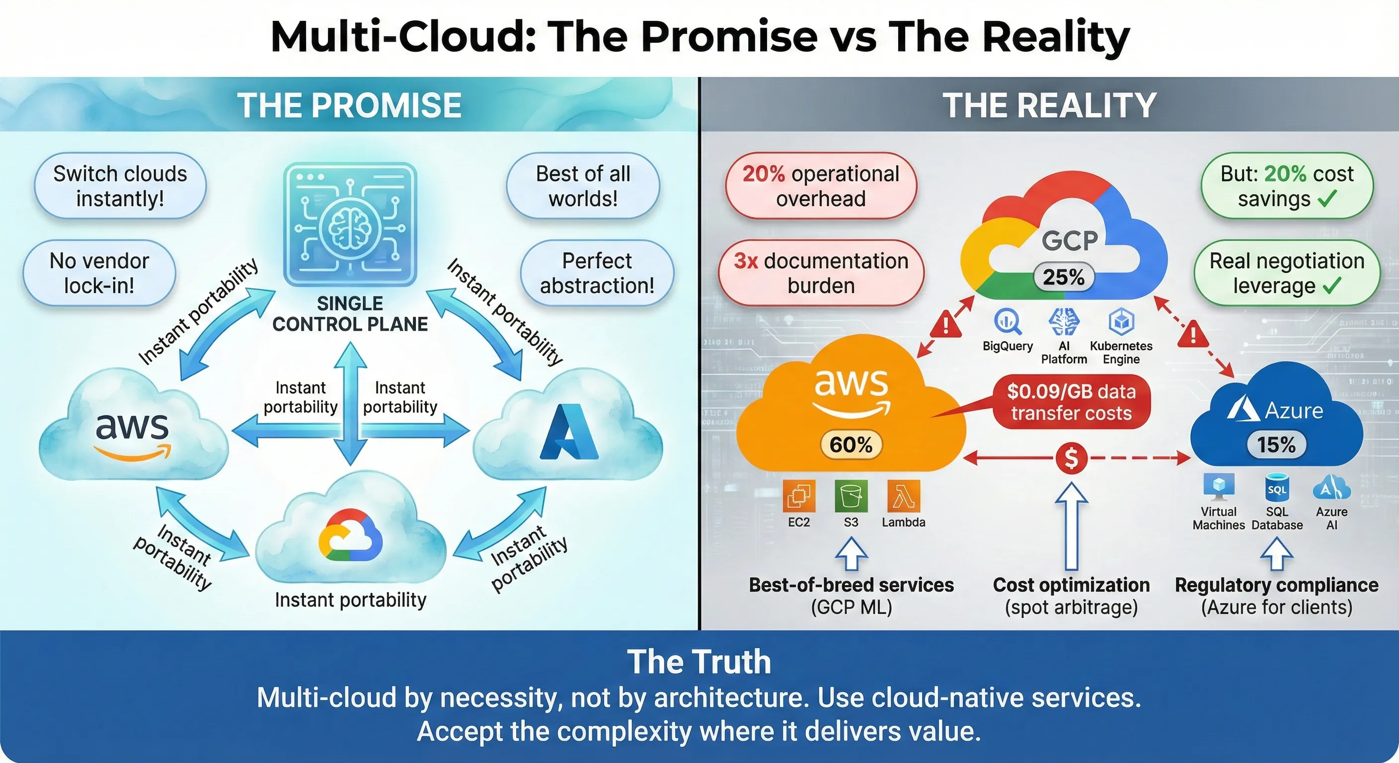 Multi-Cloud: The Promise vs The Reality
